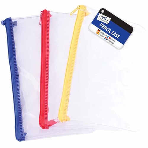 Clear exam pencil case exams - pencil,