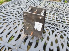 RARE antique 8 day gallery stable small turret clock railway clock movement work