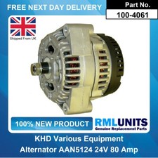Alternator For KHD ENGINES TCD2012 L04 4038ccm Diesel 2005 - MG473 IA1031 24V