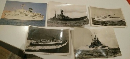 Vintage postcards ships - postcards,