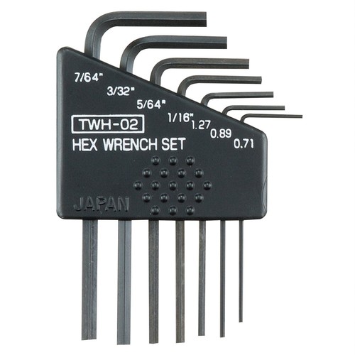 Allen hex key set - 0.05", 1/16