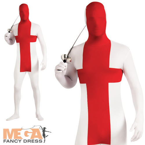 English flag 2nd skin lycra - flag,