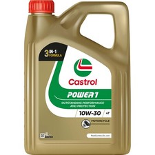 Castrol POWER1 4T 10W-30 Semi Synthetic 4 Stroke Motorcycle Engine Oil 4 Litres