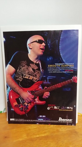Ibanez joe satriani print - print, ad