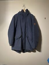 Timberland Dryvent Parka Coat Mens Size XL Navy VGC