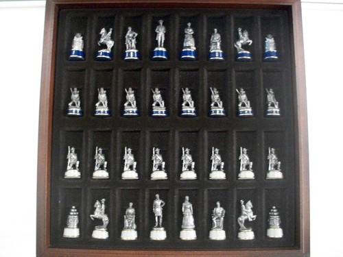 Franklin mint civil war chess - franklin,