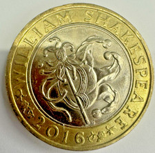 William Shakespeare 2016 £2