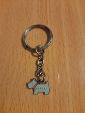 Small Metal Radley Keyring Bag Charm