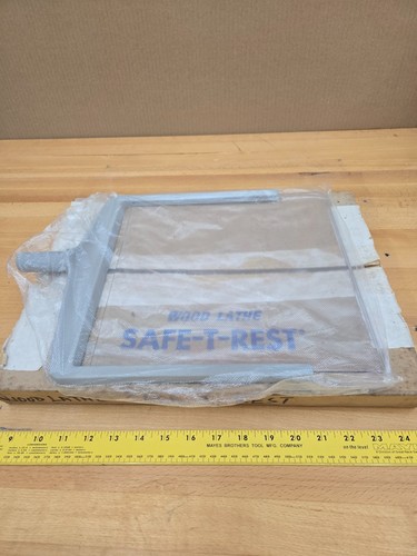 Wood lathe safety rest - wood,