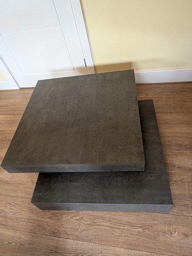 Coffee table rotatable - table,