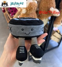 Official Jellycat Amuseable Hockey Puck 10cm Soft Toy-NWT,Sports Lover XMAS Gift