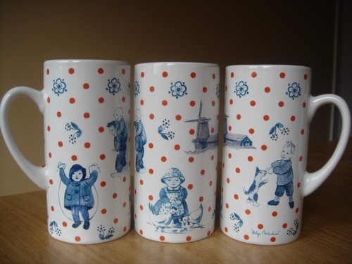 Three delftware collection - delftware,