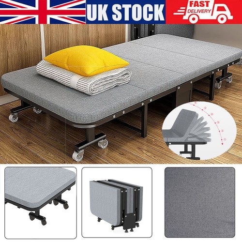 Portable folding bed - folding, guest