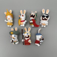 Raving Rabbids Rayman Rabbits Mini Figure Bundle x7 Figures B4