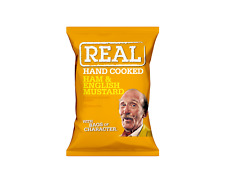 Real Crisps Ham & Colman's English Mustard 24 x 35g