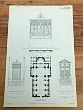 1928 print - edifices de rome