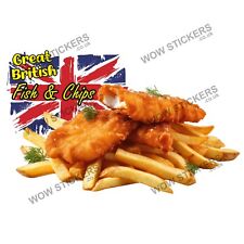 Fish & Chips B sticker trailer