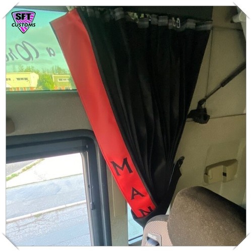 Dutch style truck - truck, curtains