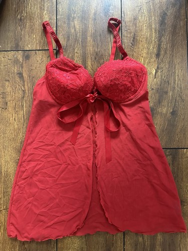Senza red lace - la,
