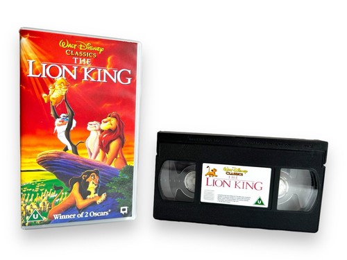 The lion king vhs - lion, walt