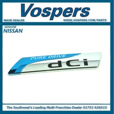 Genuine Nissan Qashqai & Note