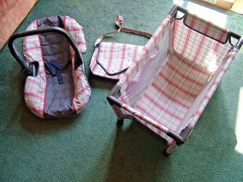 Silver cross dollies - cot,, bag