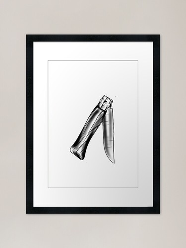 Opinel framed art - framed,