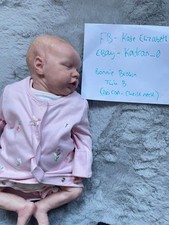 genuine hand painted Bonnie Brown Twin B reborn baby doll 