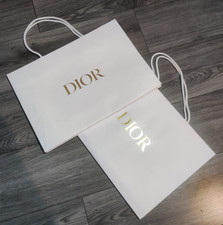 CHRISTIAN DIOR empty paper Gift Carrier Tote Bag
