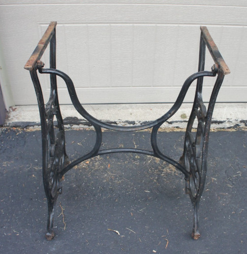 Antique treadle sewing - sewing, machine