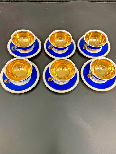 Vintage thun porcelain - porcelain, gold