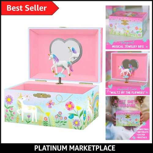Musical unicorn jewellery box - unicorn,