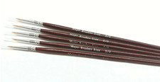 Synthetic Sable Paint Brushes