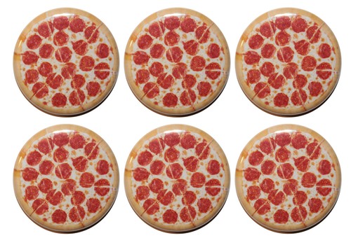 Six pepperoni - 1.25",