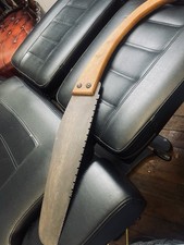 Rolcut Vintage 1950s Wooden Handle Pruning Saw Antique Hand Saw Gardening Tool