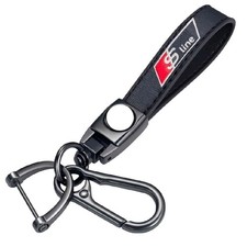 S Keyring Car Leather Keyring