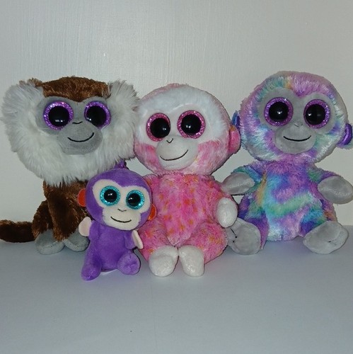 Beanie boos monkey plush - beanie,