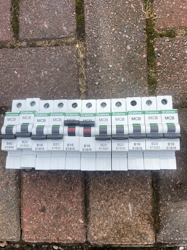Crabtree circuit breakers - circuit,