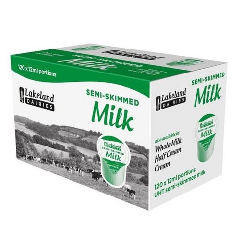 Lakeland uht semi - uht, milk