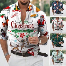 Christmas Mens Long Sleeve