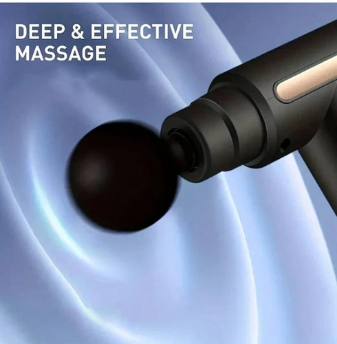 Mini black massage gun - mini,