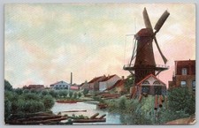Windmill german Printed