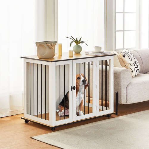 Wooden puppy cage - wooden,
