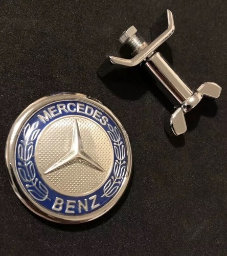 Mercedes blue hood - blue, 45mm