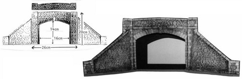 Double road overbridge - double,
