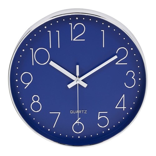 Blue wall clock - blue,