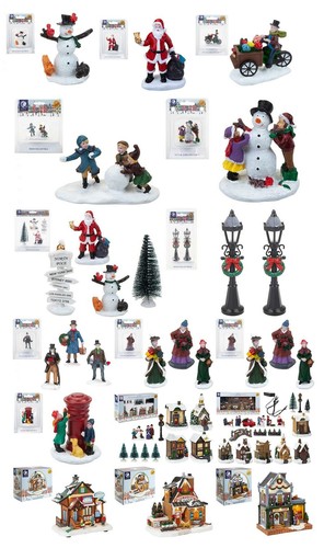 Mini village people christmas - people,