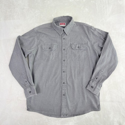 Wrangler shirt mens - mens, grey