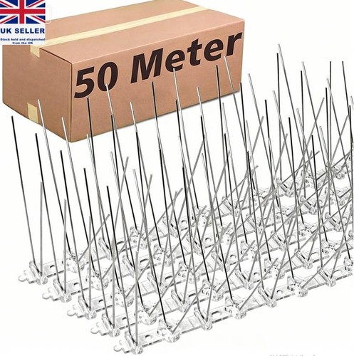 50m pigeon bird spikes wall - 50m,