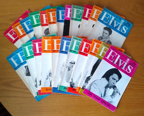 Elvis monthly issue - elvis, bundle
